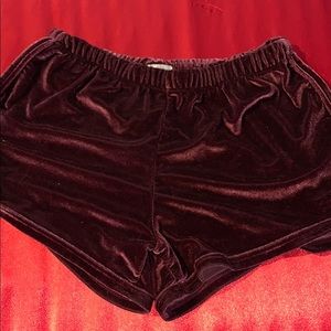 Velvet pacsun shorts!
